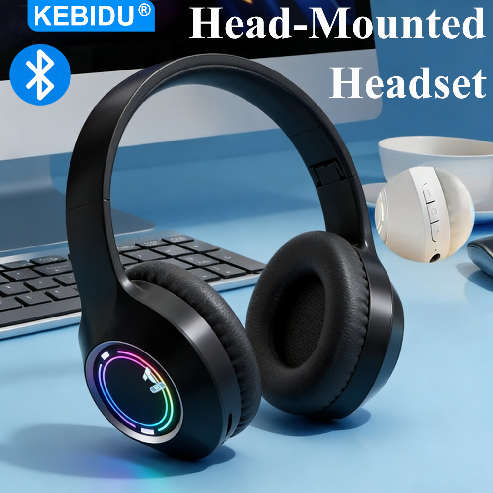 KEBIDU RGB Bluetooth Headset F - Gaming Headset Rgb avis et prix