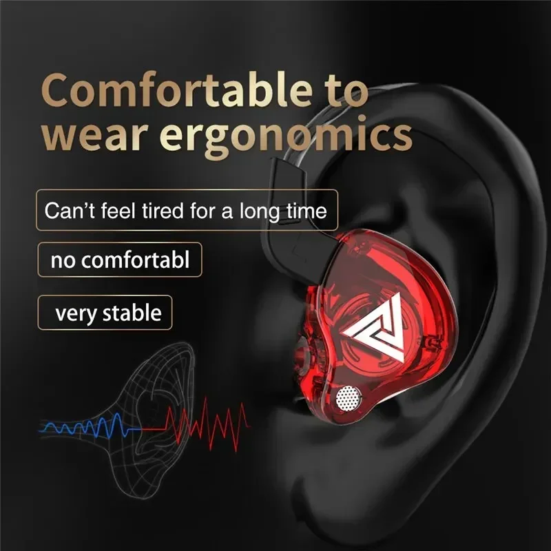 Original QKZ AK6 Copper Driver - Audiophile Headphone Wired avis et prix