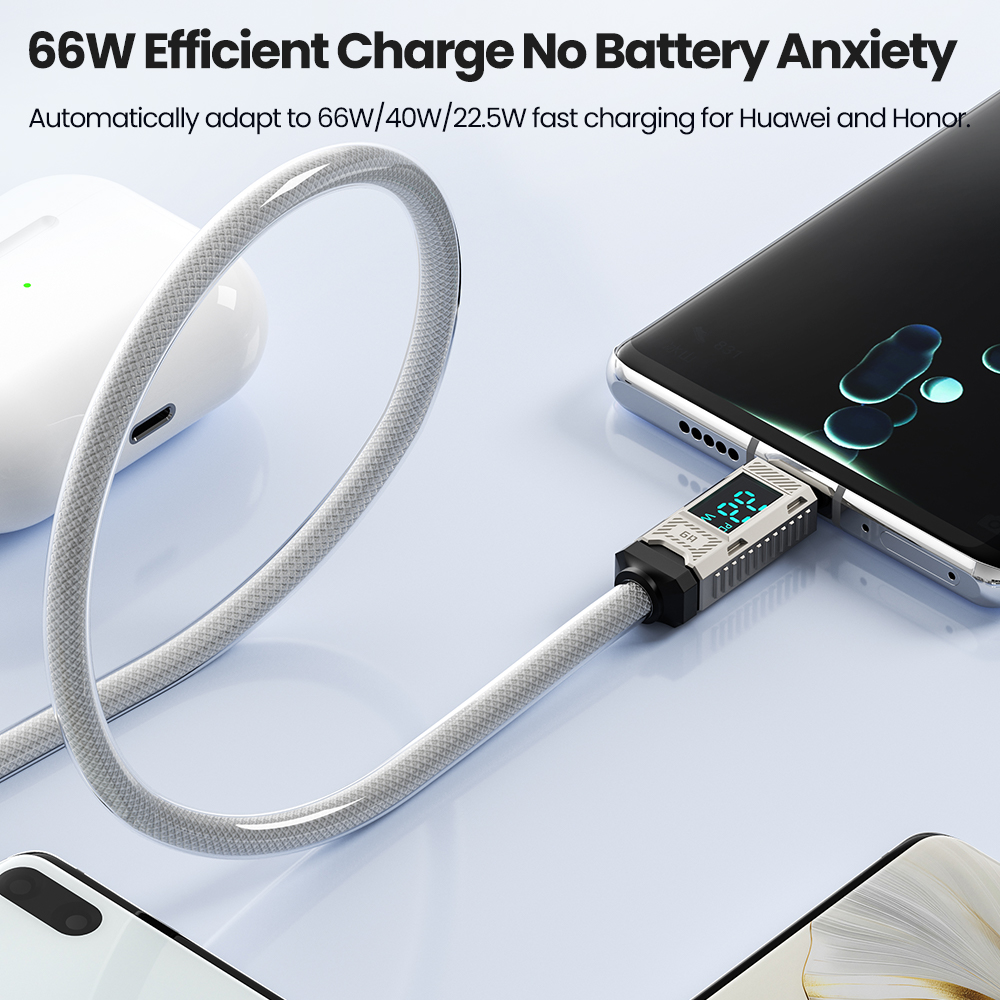 Toocki PD 66W USB C Cable 6A D - Usb C Earphone avis et prix