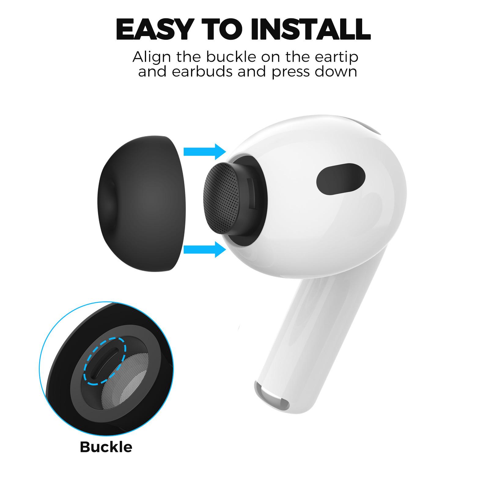 For AirPods Pro 3 XDcase 4 Pai - Silicone Ear Tip Replacement avis et prix