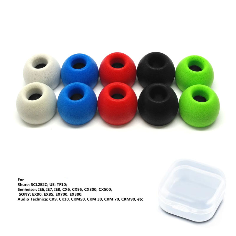 1Pair ANJIRUI Memory Foam Eart - Earphone Foam Tip avis et prix