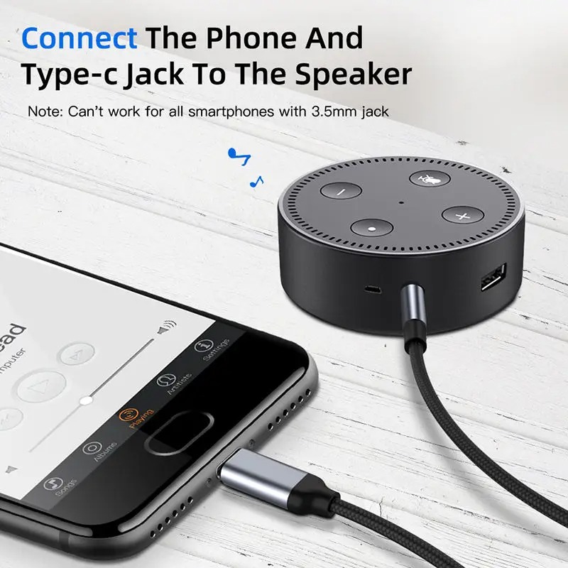 2m High Quality USB Type C to  - Cable Extension 3.5 avis et prix