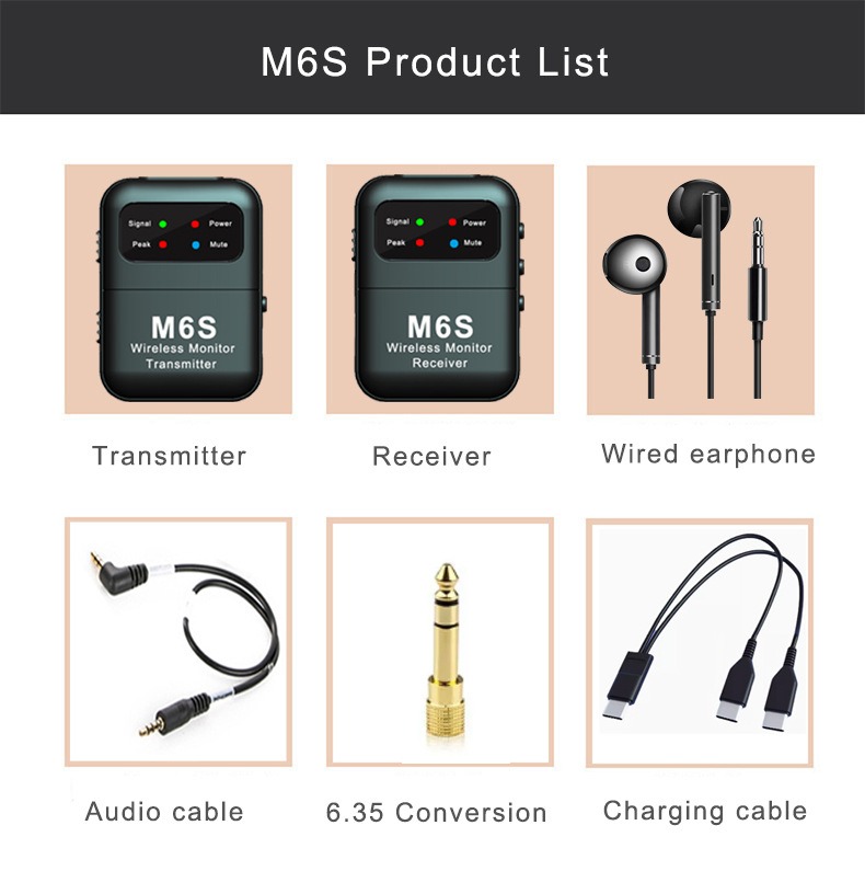 2.4G Stereo Wireless In-Ear Mo - In Ear Monitor Iem avis et prix