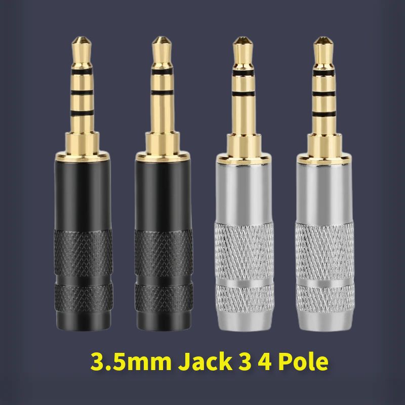 DIY 3.5mm Jacks Audio Plug 3 4 - Cable Extension 3.5 avis et prix