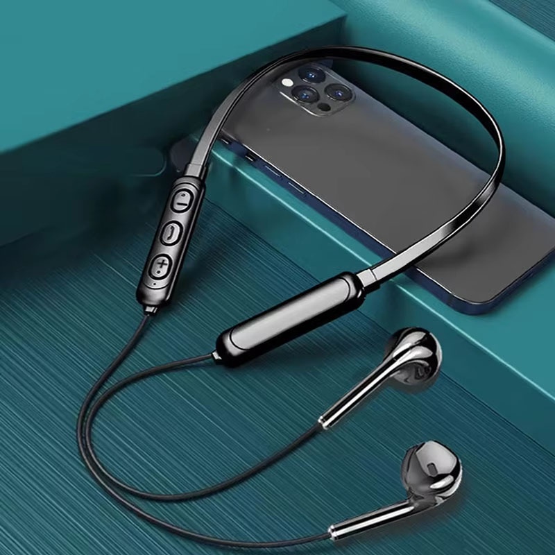 Neck Hanging Bluetooth Headset - Bluetooth Headset On Ear avis et prix