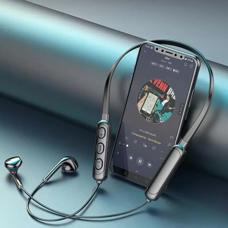 Neck Hanging Bluetooth Headset - Bluetooth Headset On Ear avis et prix