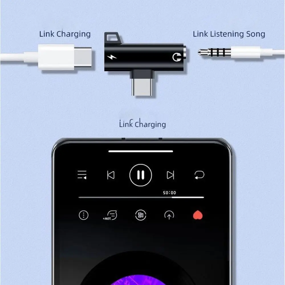 2 In1 Adapter Splitter For iPh - Earphone Splitter Jack avis et prix
