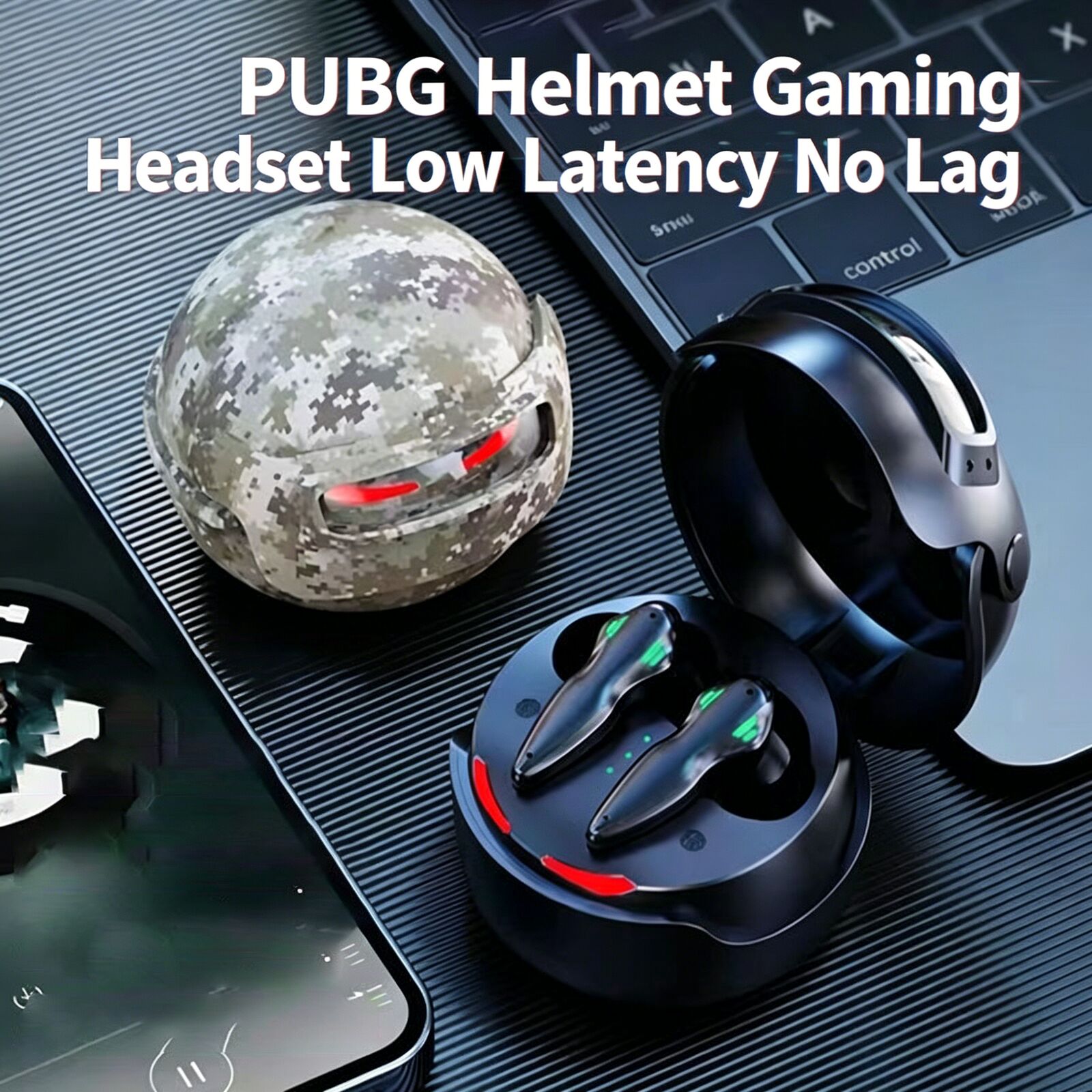 Helmet Style Gaming  Wireless  - Gaming Headset Rgb avis et prix