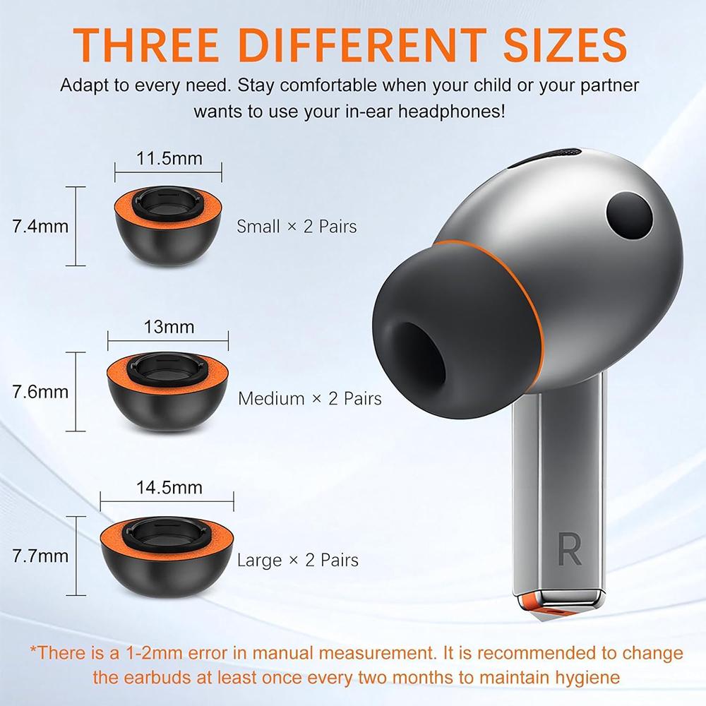For Samsung Galaxy Buds3 Pro X - Silicone Ear Tip Replacement avis et prix
