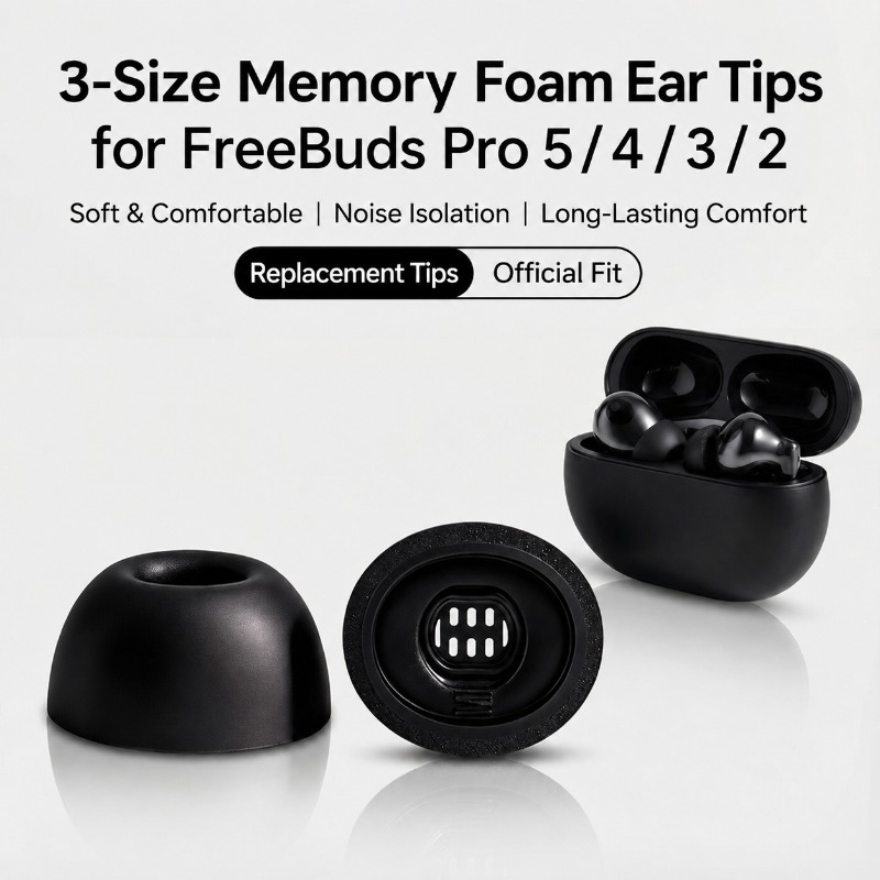 Three-layer Memory Foam Ear Ti - Earphone Foam Tip avis et prix