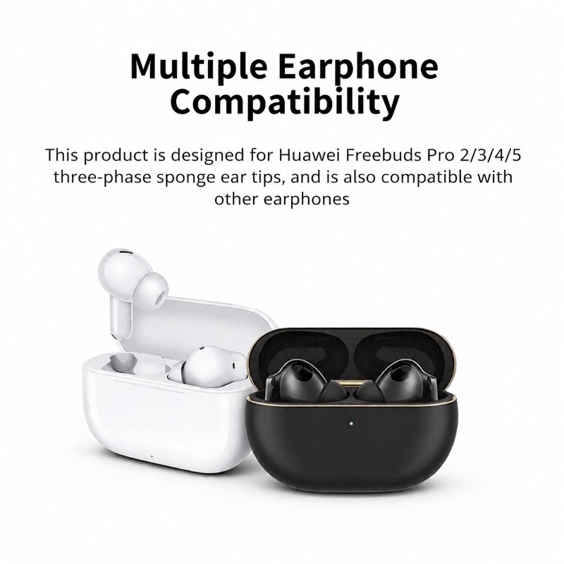 Three-layer Memory Foam Ear Ti - Earphone Foam Tip avis et prix
